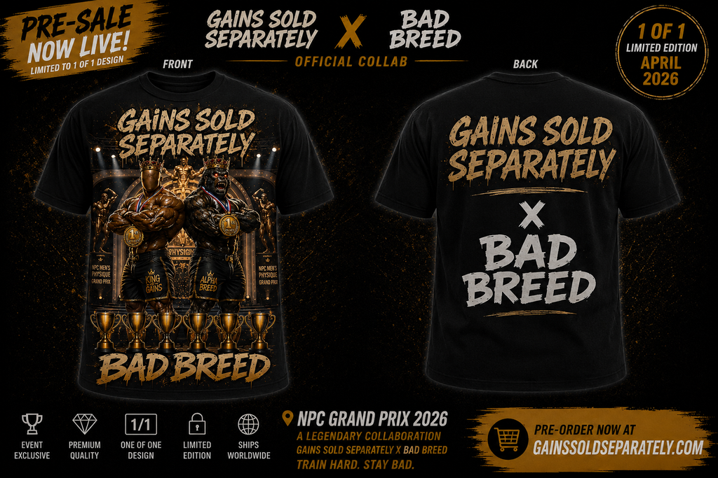 GSS × Bad Breed NPC Grand Prix 2026 Tee (Limited Edition)