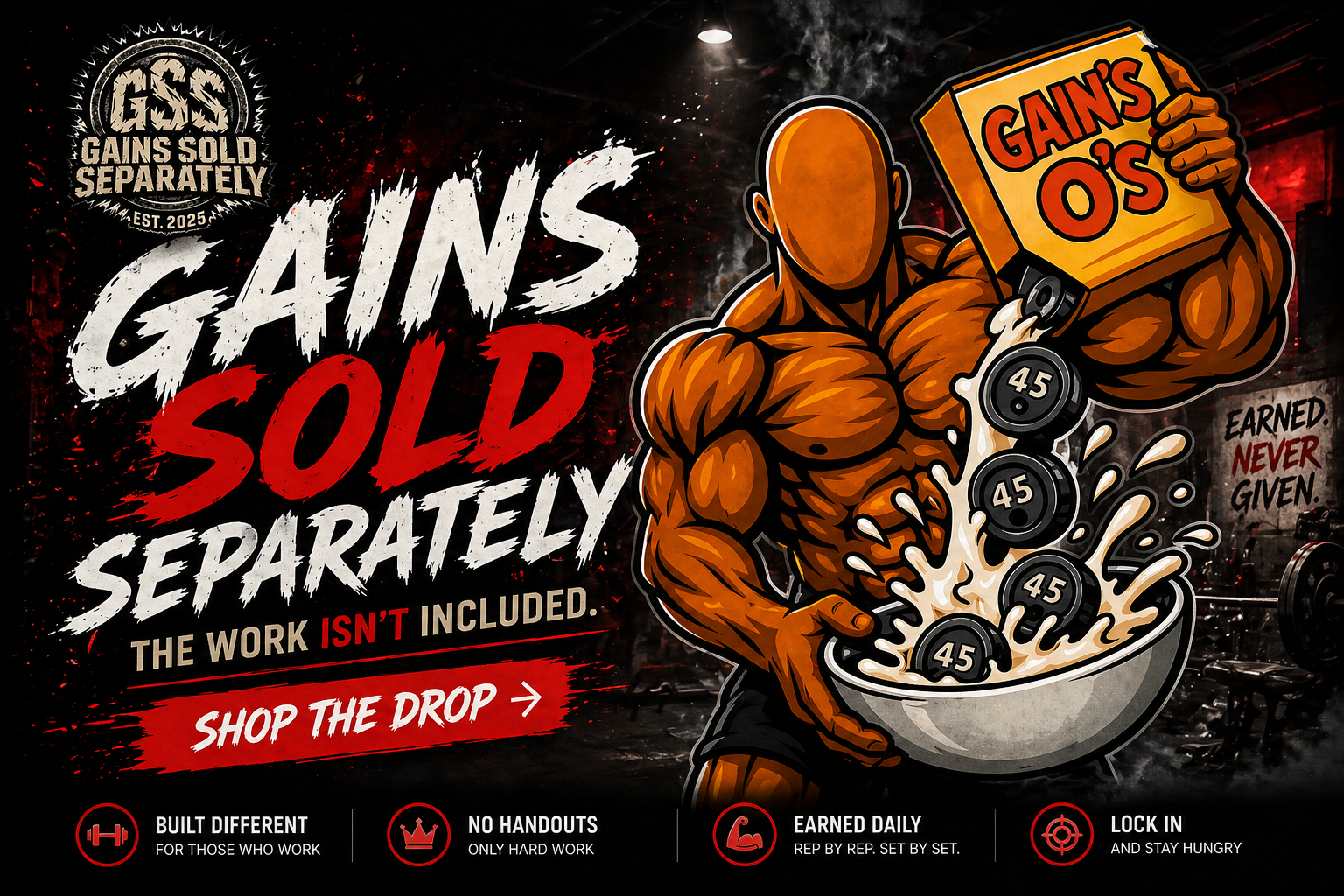 Gains Sold Seperatley 